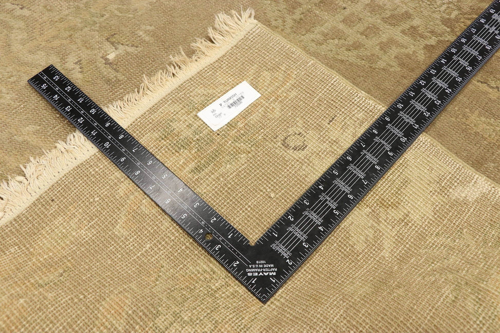 4 x 6 Vintage Turkish Rug 72506