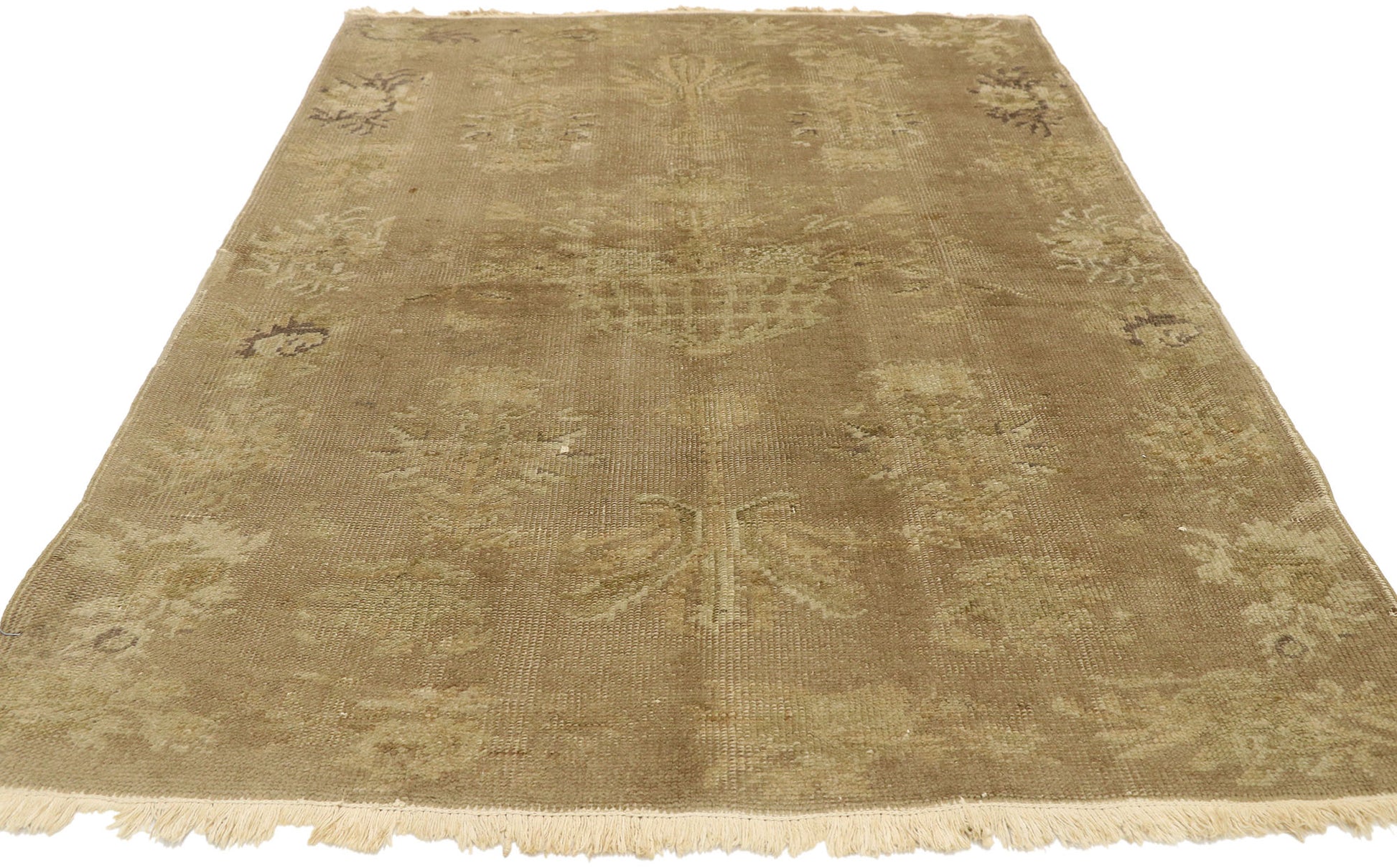 4 x 6 Vintage Turkish Rug 72506