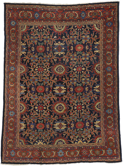 8 x 12 Antique Persian Mahal Rug 72546