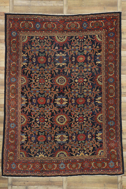 8 x 12 Antique Persian Mahal Rug 72546