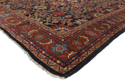 8 x 12 Antique Persian Mahal Rug 72546