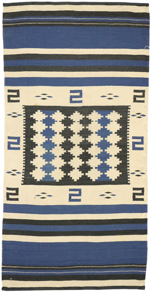 2 x 4 Antique Navajo Saddle Blanket 72550