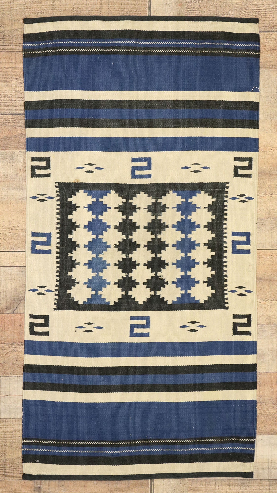 2 x 4 Antique Navajo Saddle Blanket 72550