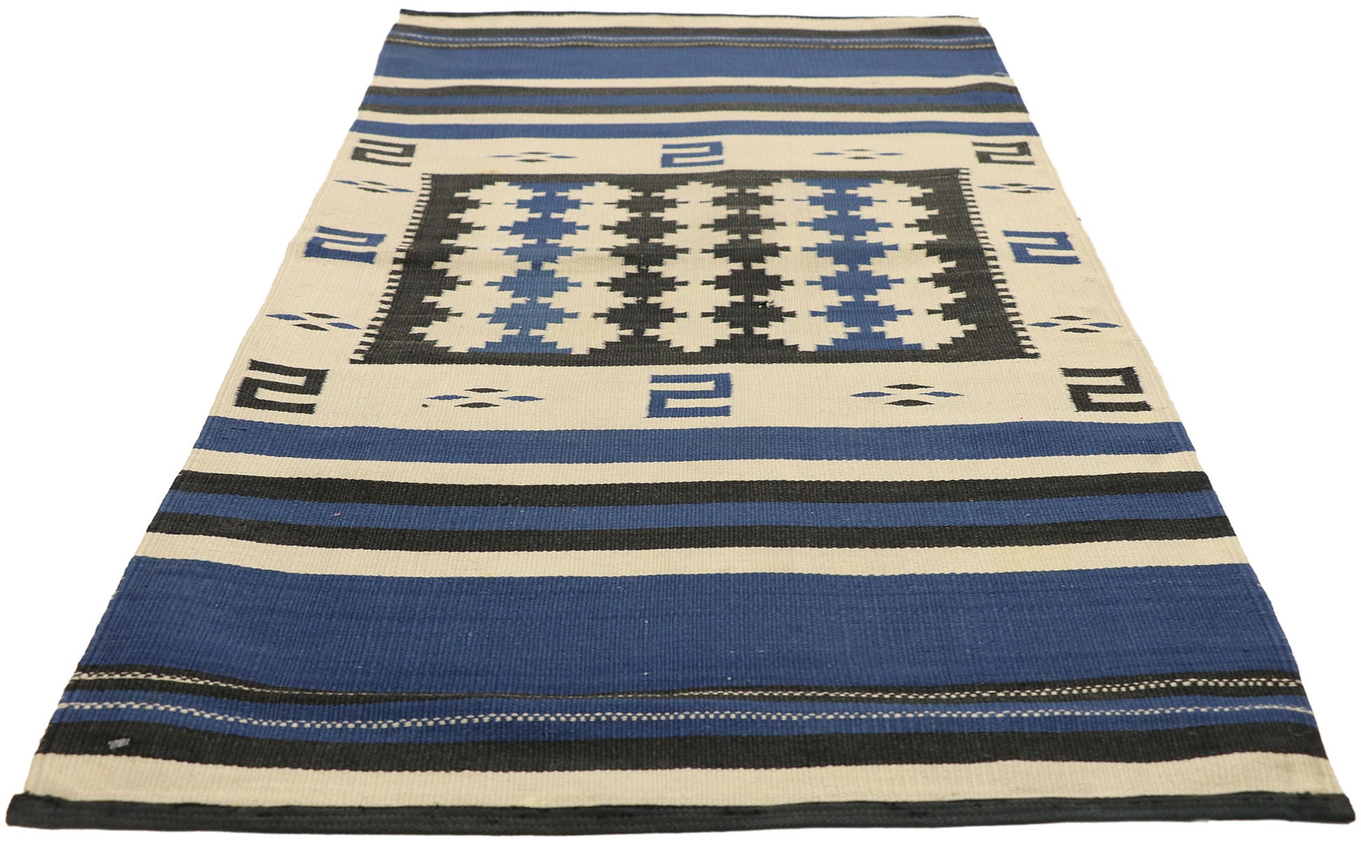 2 x 4 Antique Navajo Saddle Blanket 72550