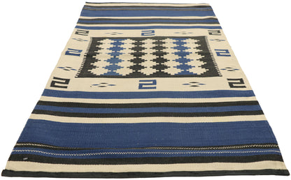 2 x 4 Antique Navajo Saddle Blanket 72550