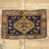 2 x 3 Antique-Worn Persian Hamadan Rug 72553