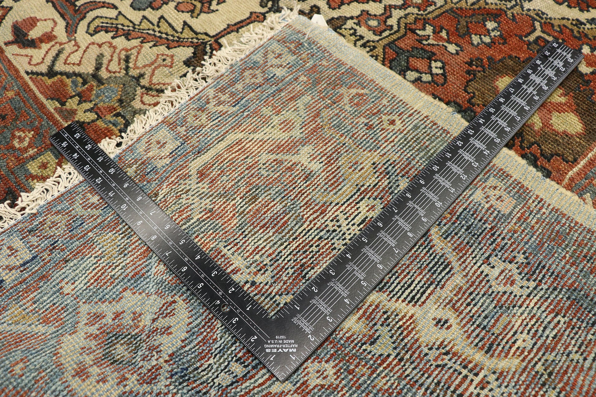 8 x 12 Antique Persian Mahal Rug 72575