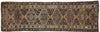 3 x 12 Antique Kurdish Runner 72587