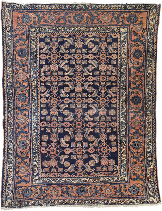 5 x 6 Antique Malayer Rug 72589