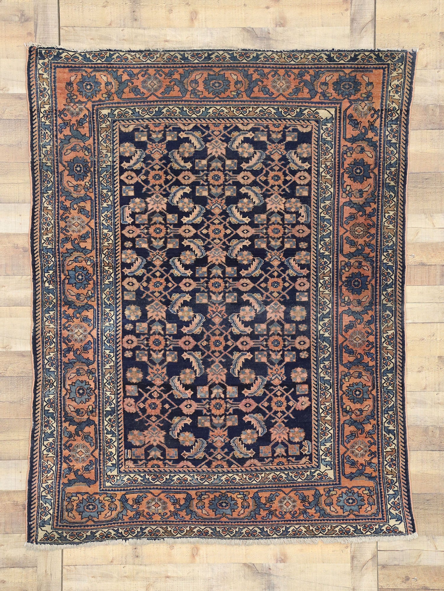 5 x 6 Antique Malayer Rug 72589