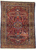 4 x 5 Antique Persian Lilihan Rug 72590