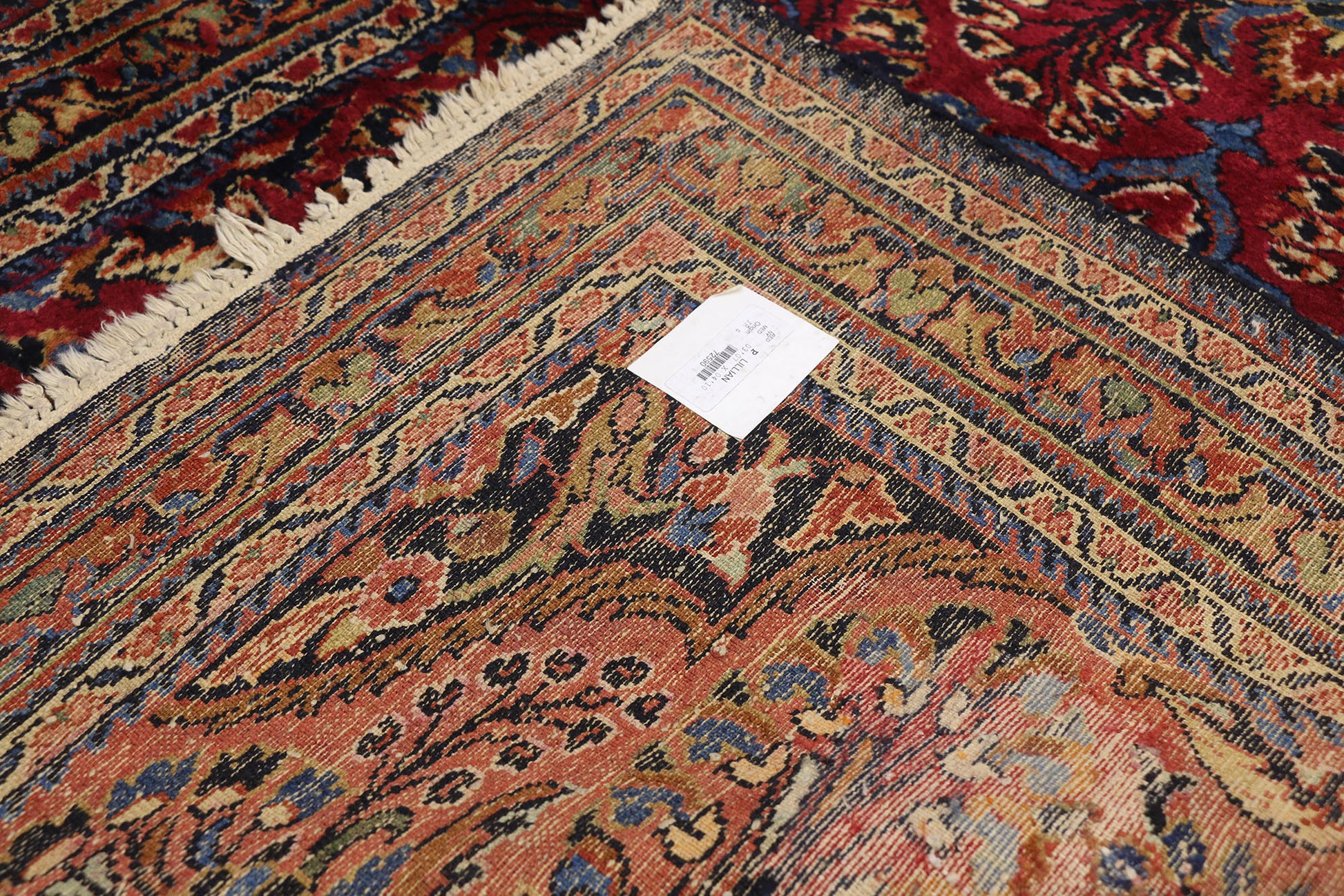 4 x 5 Antique Persian Lilihan Rug 72590