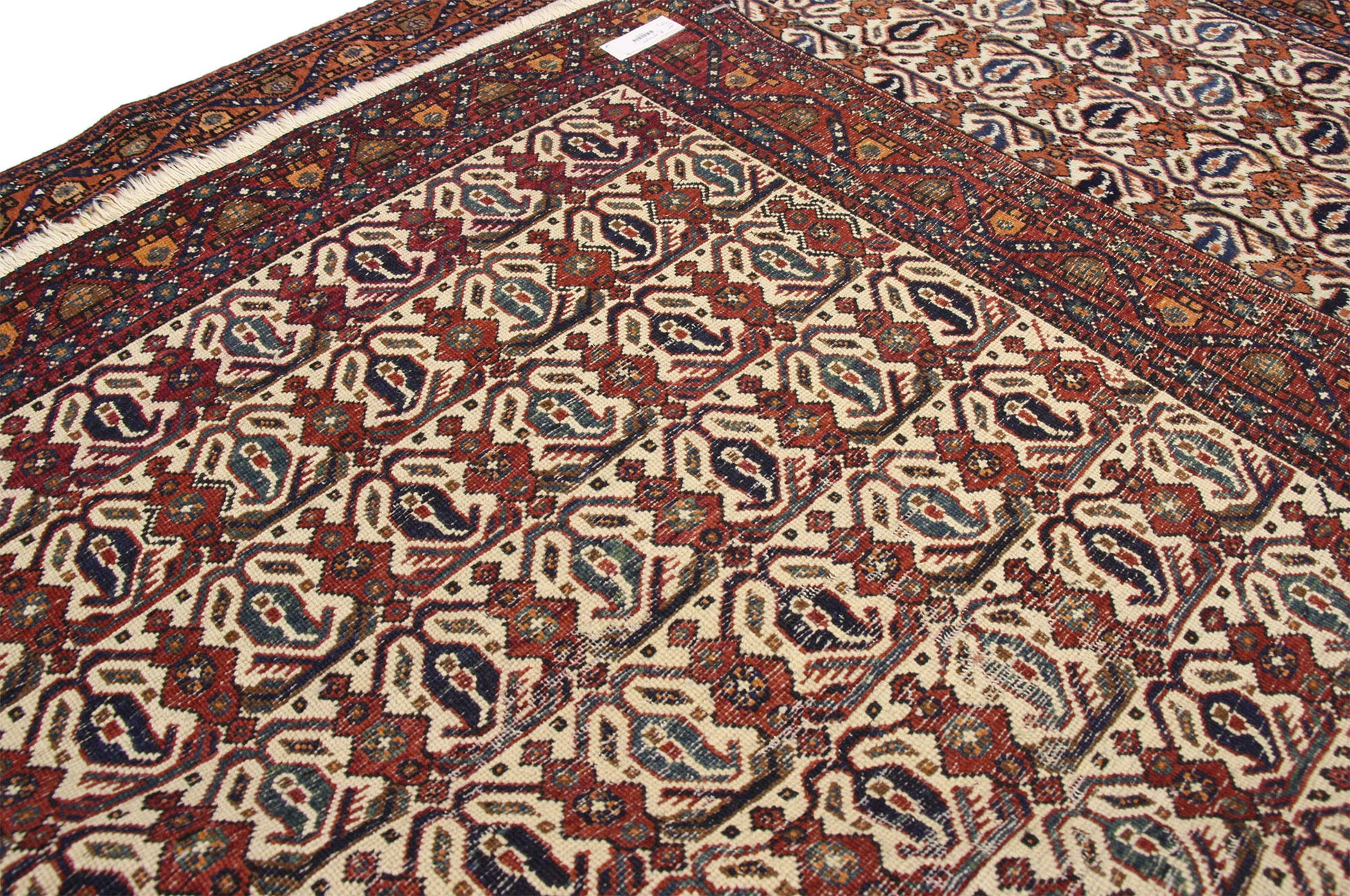 5 x 6 Antique Persian Afshar Rug 72602