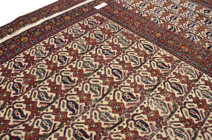 5 x 6 Antique Persian Afshar Rug 72602