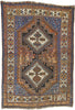 4 x 6 Antique Persian Afshar Rug 72605