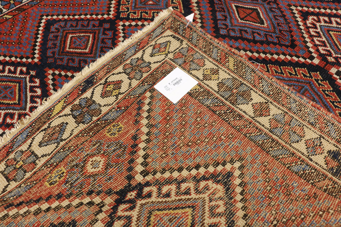4 x 6 Antique Persian Afshar Rug 72612