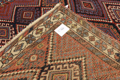 4 x 6 Antique Persian Afshar Rug 72612