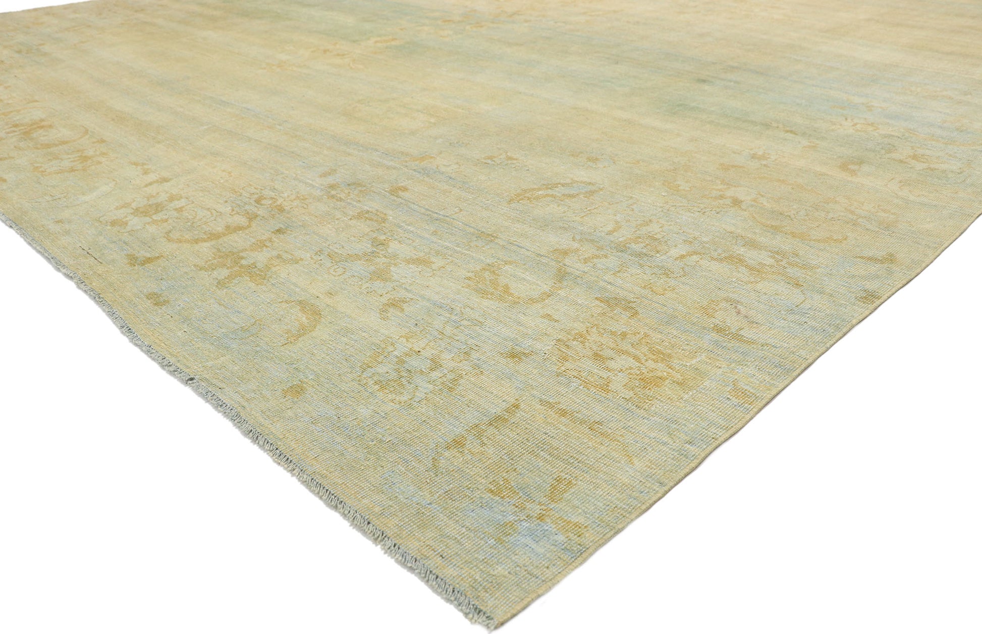 12 x 17 Antique Indian Agra Rug 72621