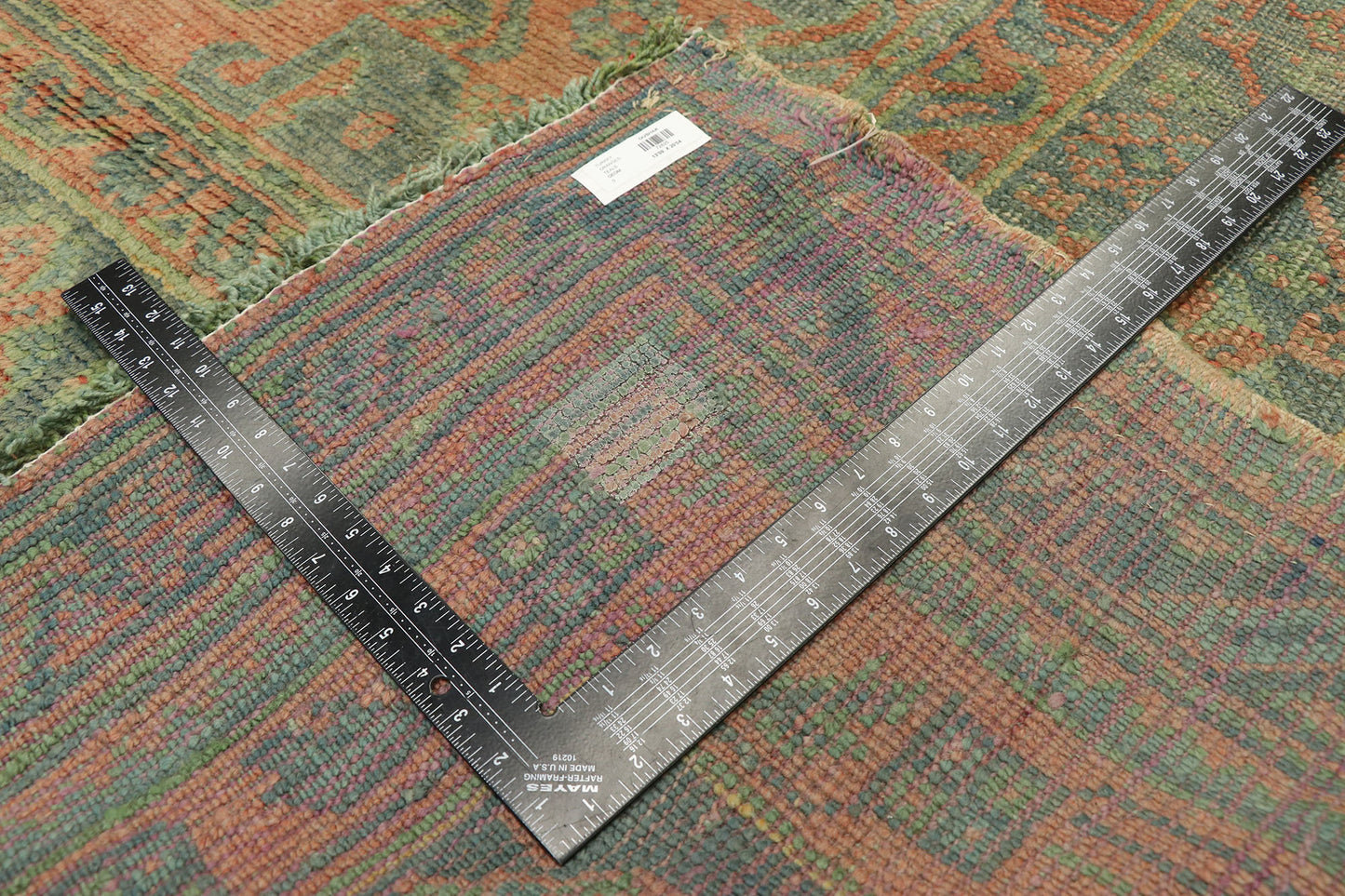 14 x 20 Antique Turkish Oushak Rug 72625