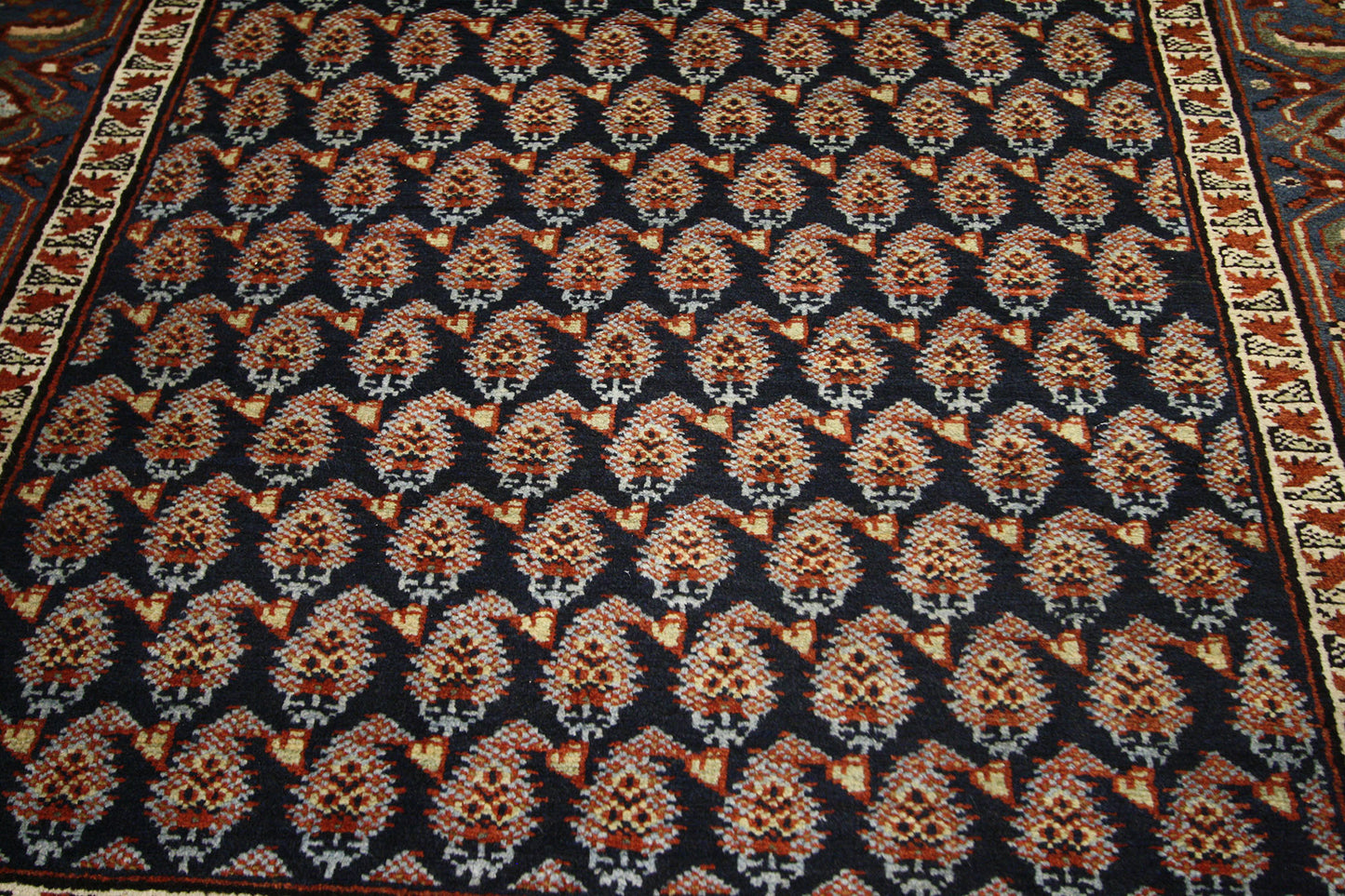 5 x 6 Antique Persian Heriz Rug 72631