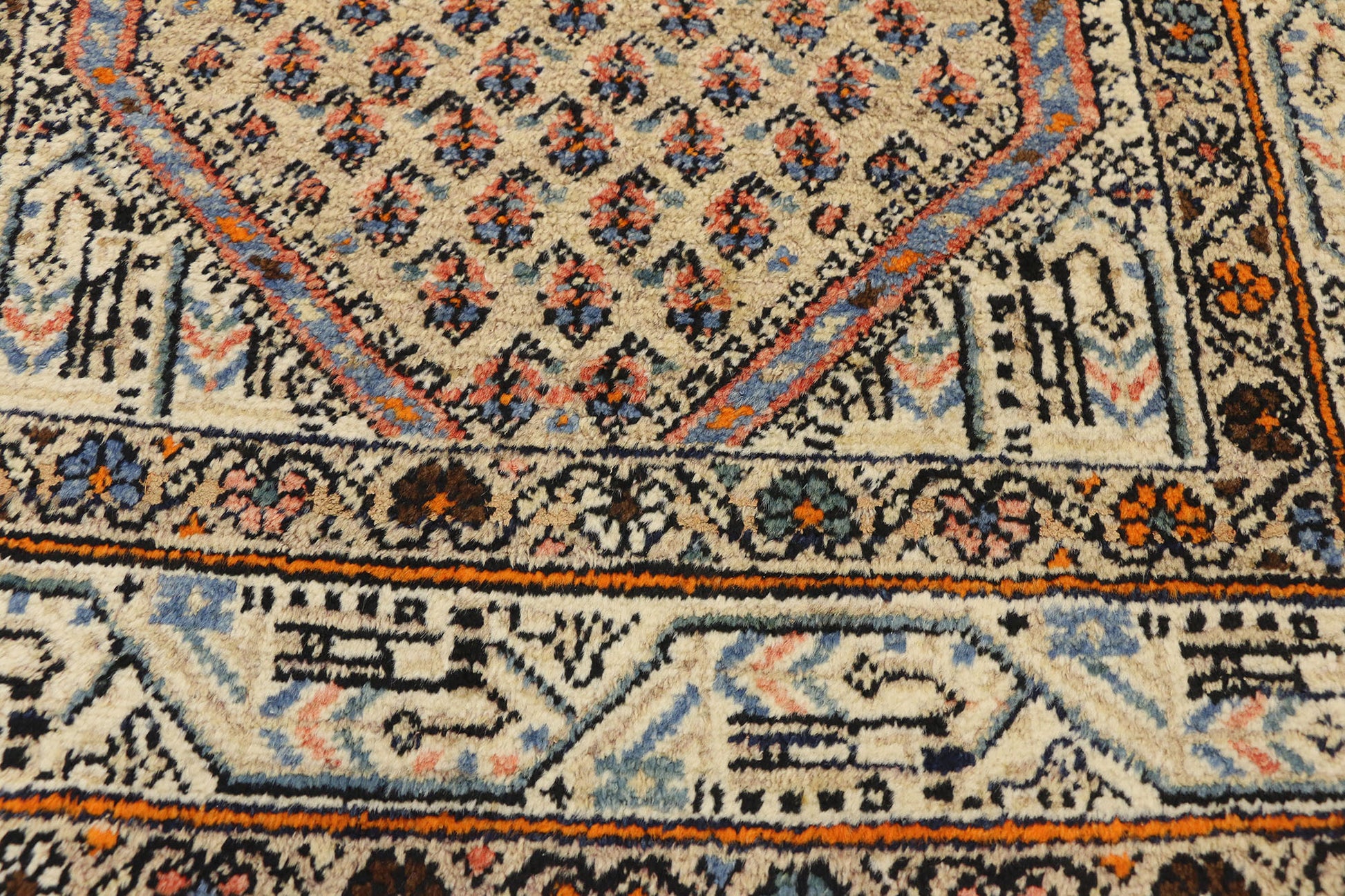 3 x 5 Antique Persian Saraband Rug 72633