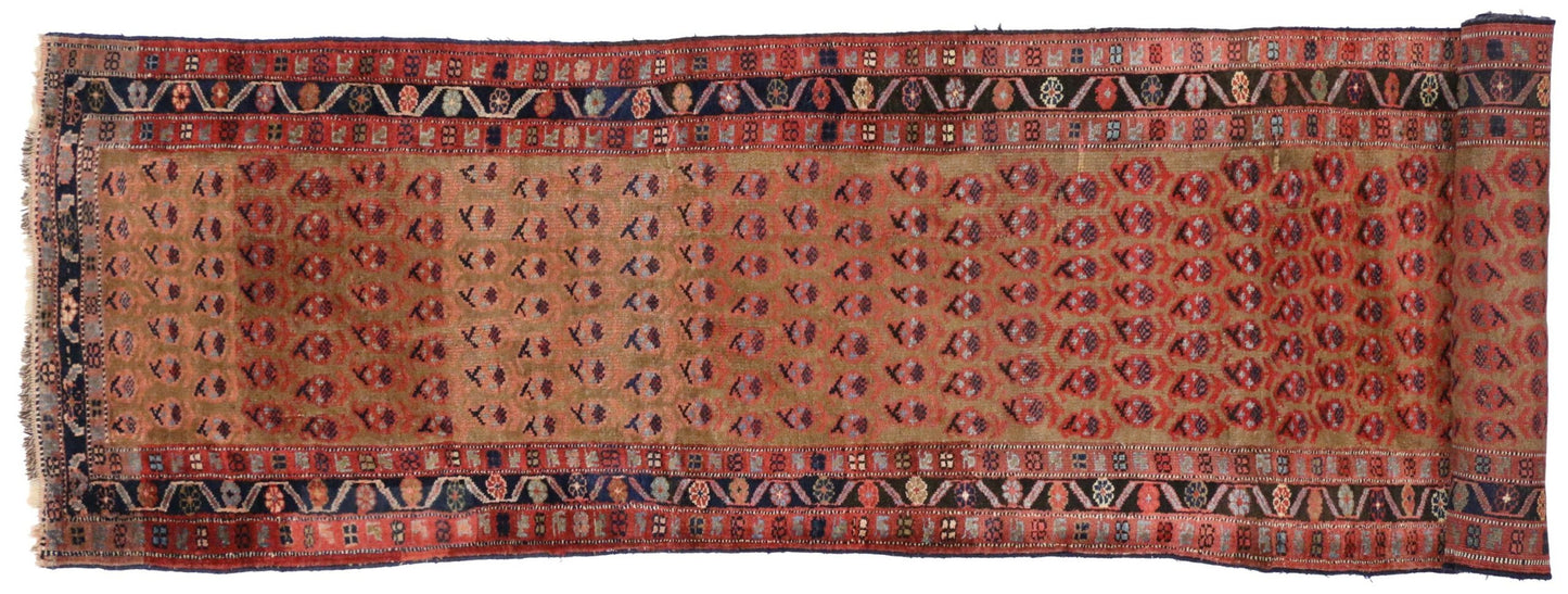3 x 18 Antique Kurd Rug 72691