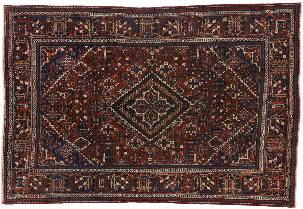 7 x 10 Antique Persian Joshegan Rug 72705