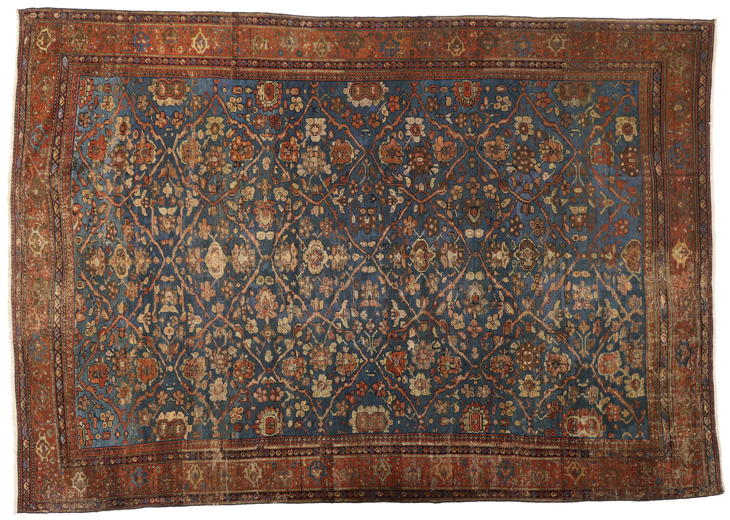 9 x 12 Antique Persian Sultanabad Rug 72716