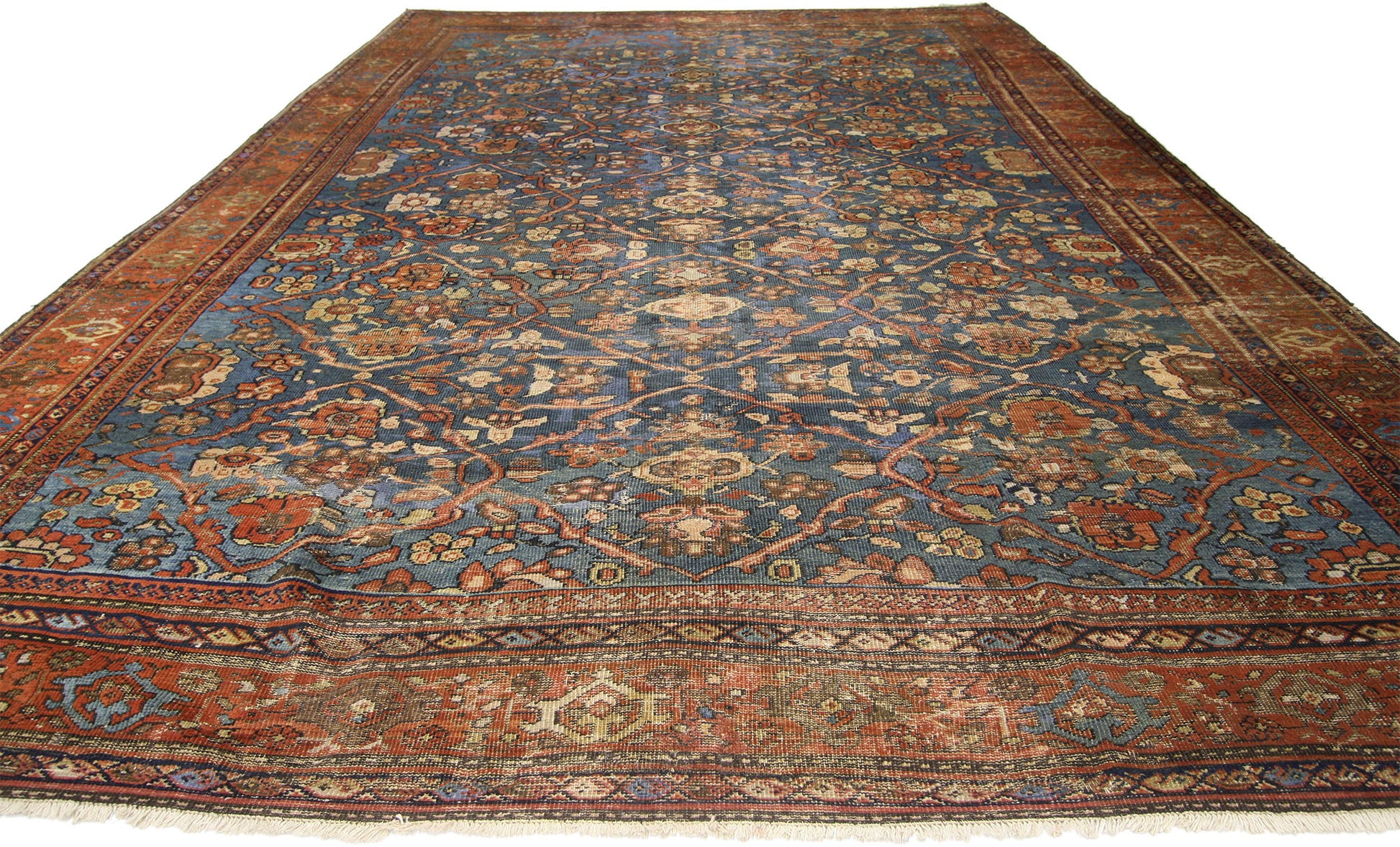 9 x 12 Antique Persian Sultanabad Rug 72716