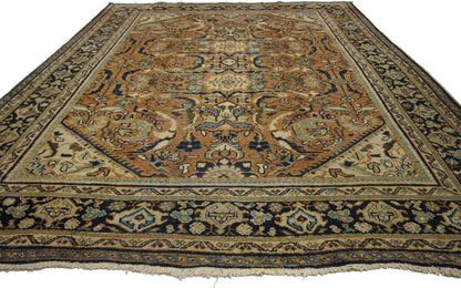 7 x 10 Antique Persian Mahal Rug 72732