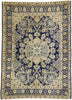 4 x 6 Antique Persian Tabriz Rug 72737