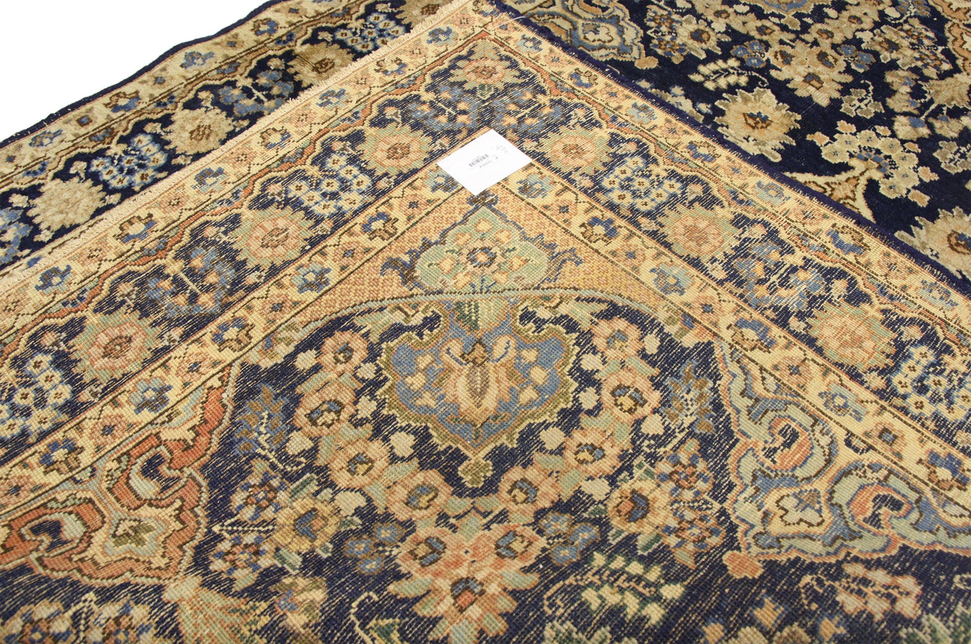 4 x 6 Antique Persian Tabriz Rug 72737