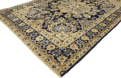 4 x 6 Antique Persian Tabriz Rug 72737