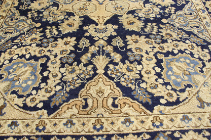 4 x 6 Antique Persian Tabriz Rug 72737