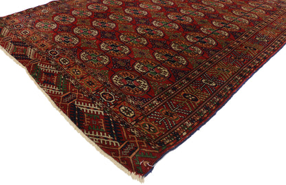 4 x 5 Antique Turkoman Tekke Rug 72745