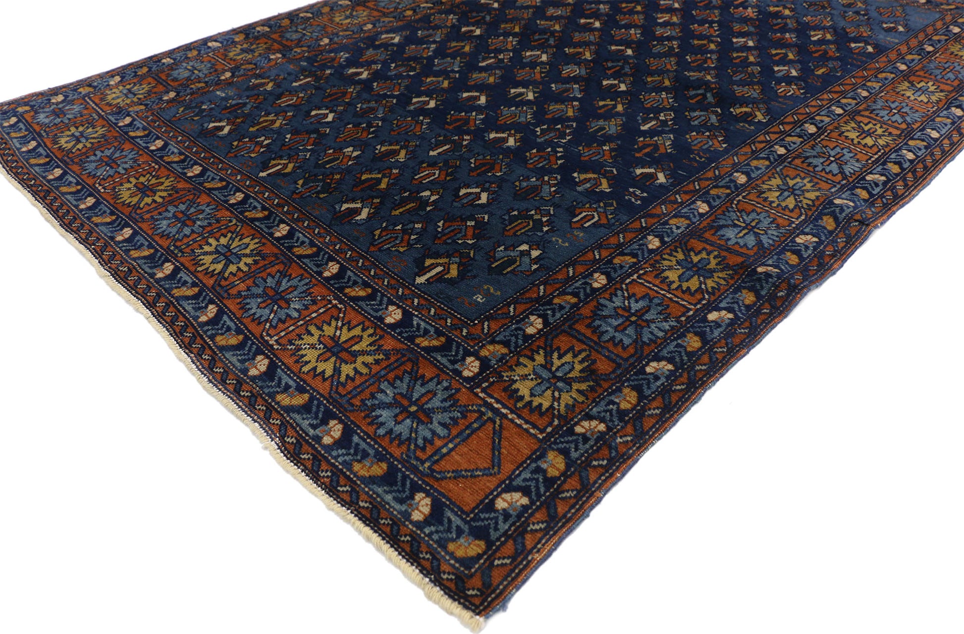 4 x 6 Antique Yeravan Rug 72759