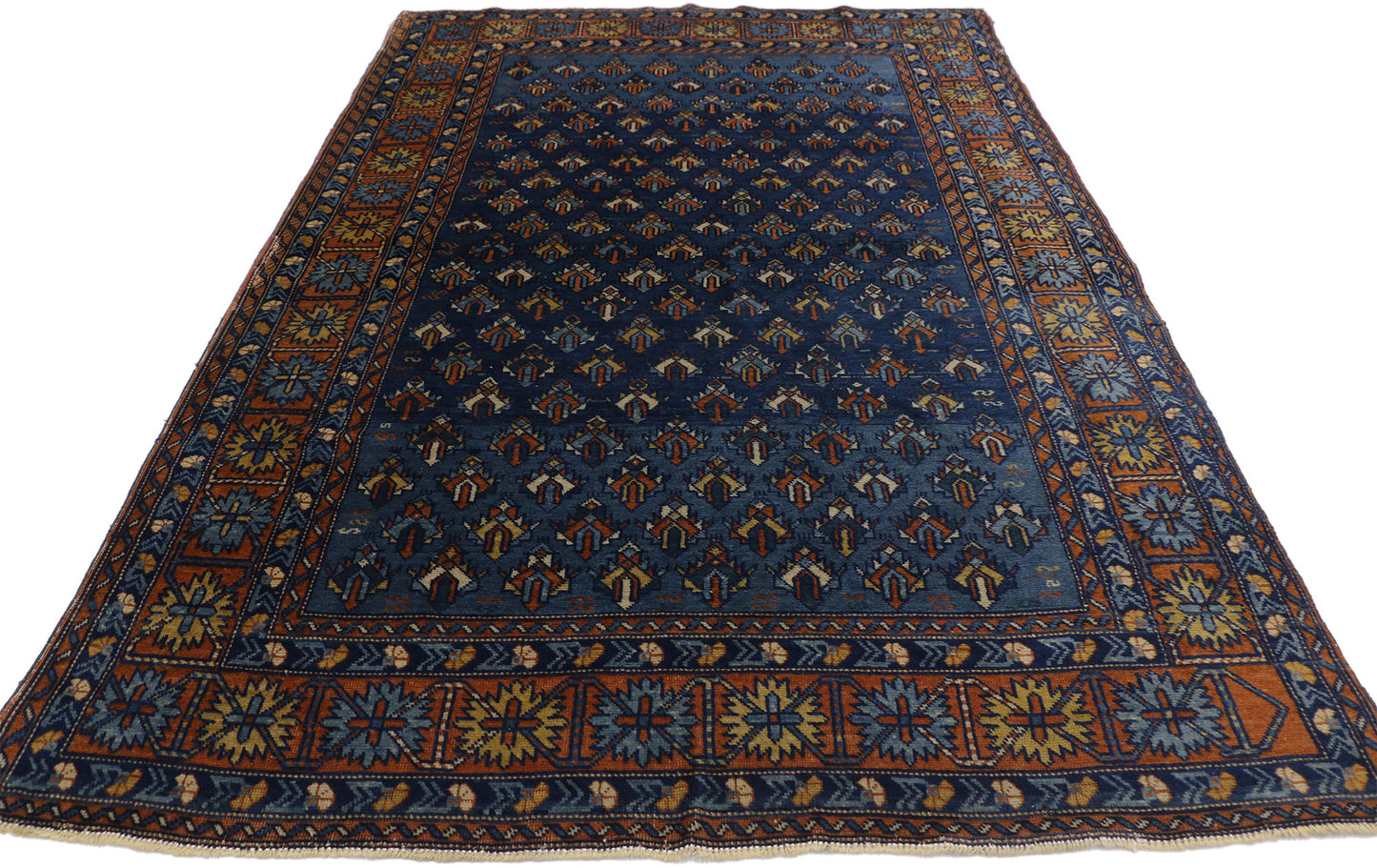 4 x 6 Antique Yeravan Rug 72759