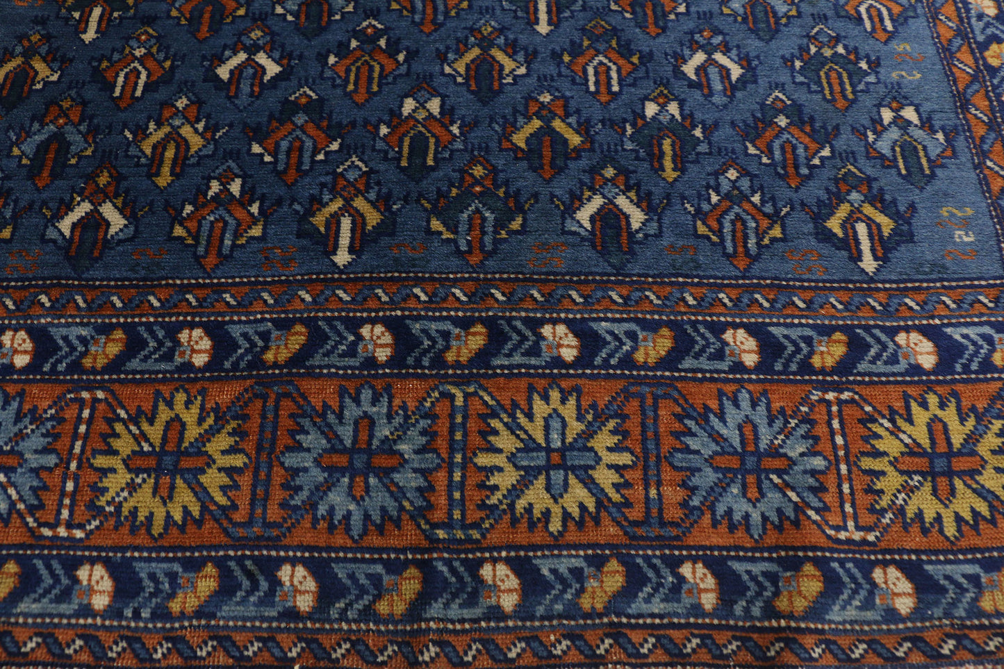 4 x 6 Antique Yeravan Rug 72759
