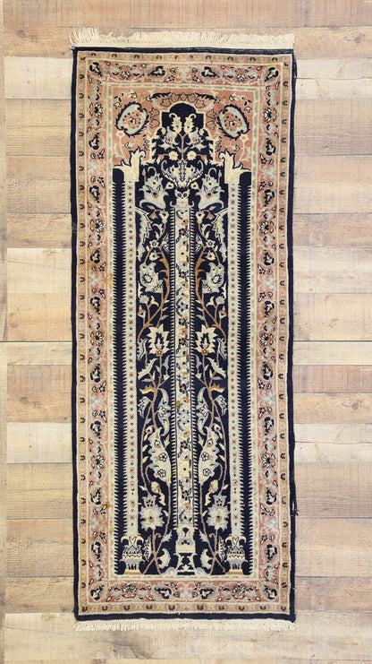 2 x 5 Vintage Pakistani Prayer Rug 72770