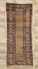 4 x 9 Antique Kurd Rug 72854