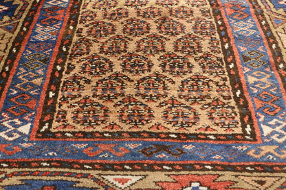 4 x 9 Antique Kurd Rug 72854