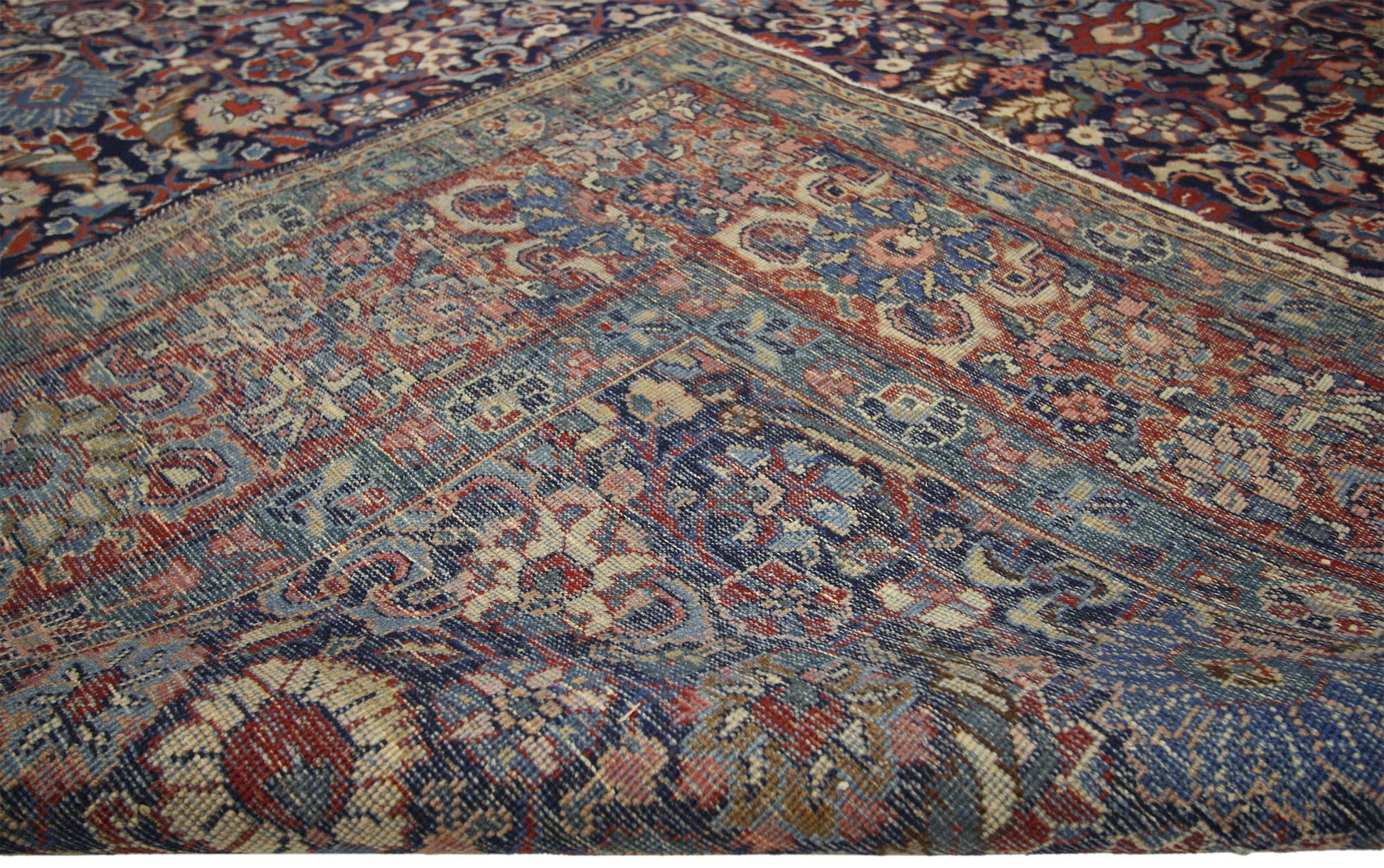 9 x 12 Antique Tabriz Rug 72860