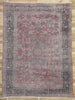 9 x 12 Distressed Antique Persian Tabriz Rug 72868
