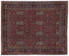 8 x 9 Antique Indian Mughal Design Rug 72879
