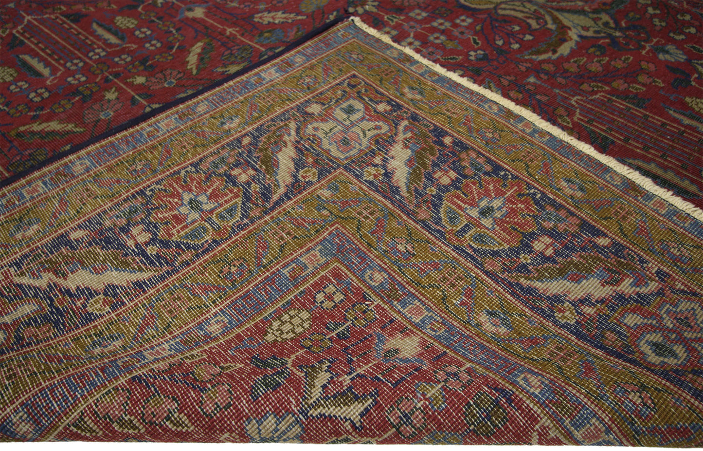 8 x 9 Antique Indian Mughal Design Rug 72879