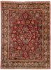 10 x 13 Vintage Persian Floral Sarouk Rug 72908