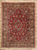 10 x 13 Vintage Persian Floral Sarouk Rug 72908