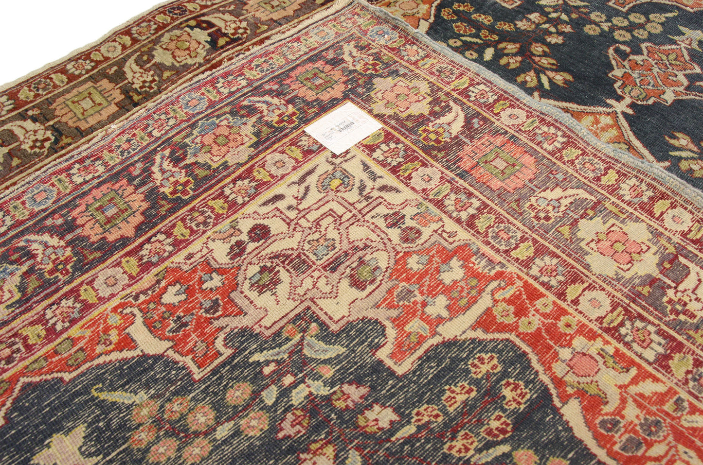 4 x 6 Antique Persian Tabriz Rug 72936