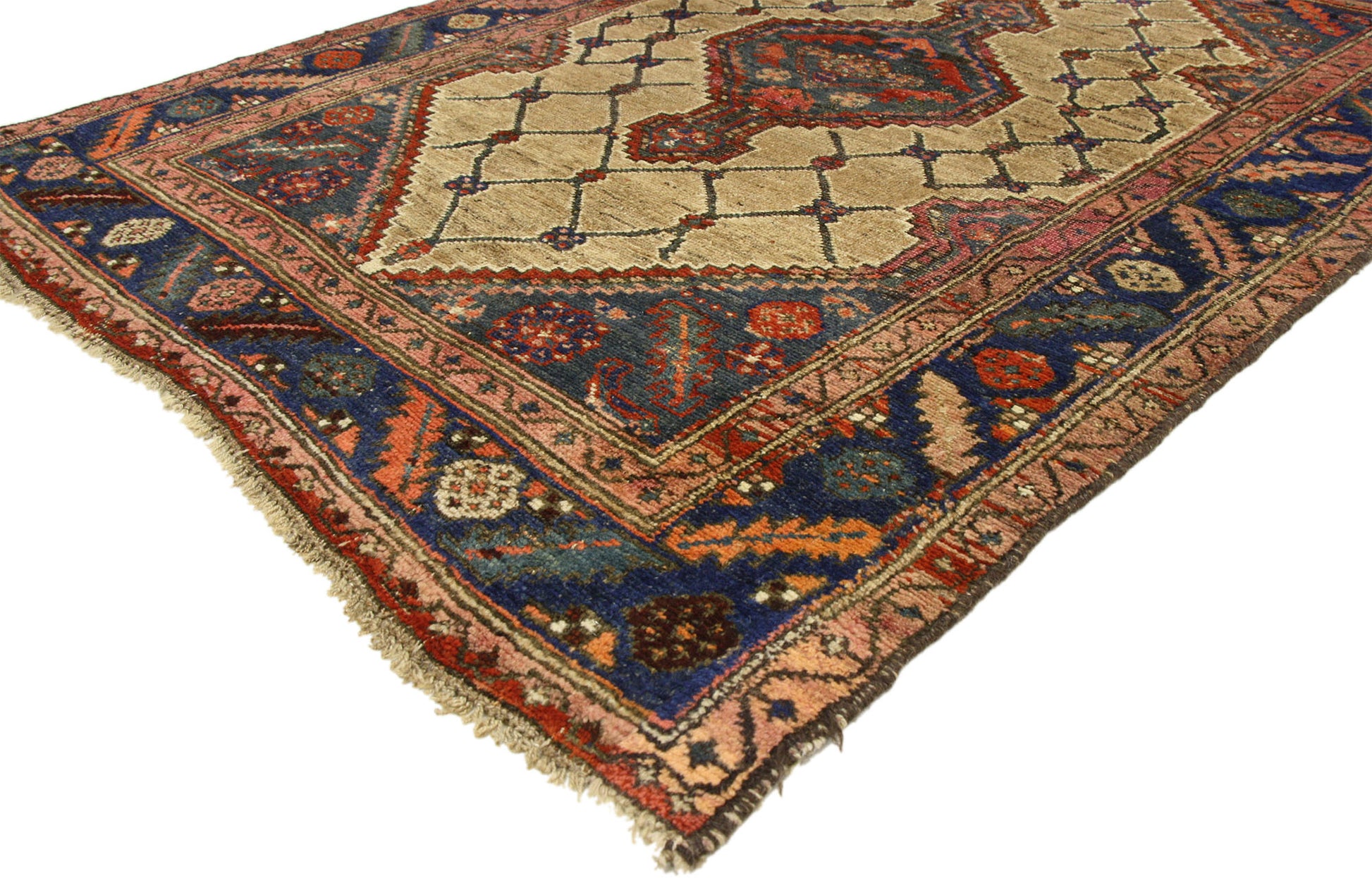 4 x 6 Antique Hamadan Rug 72995