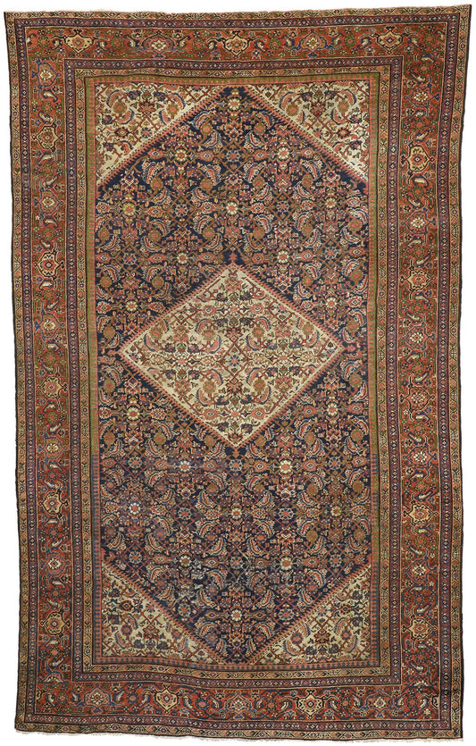 11 x 17 Antique Persian Farahan Rug 73023